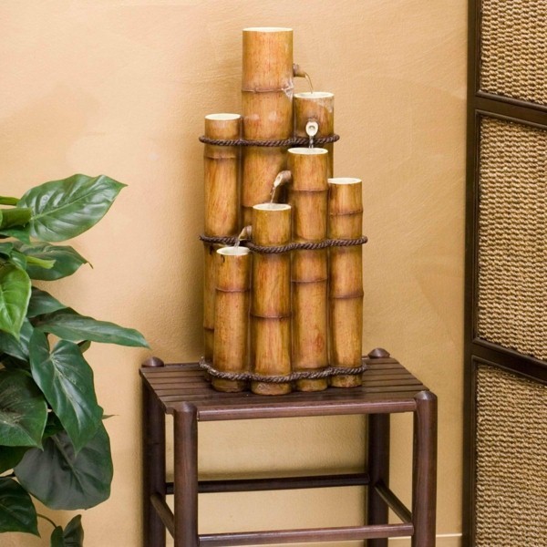 fabriquer deco en bambou