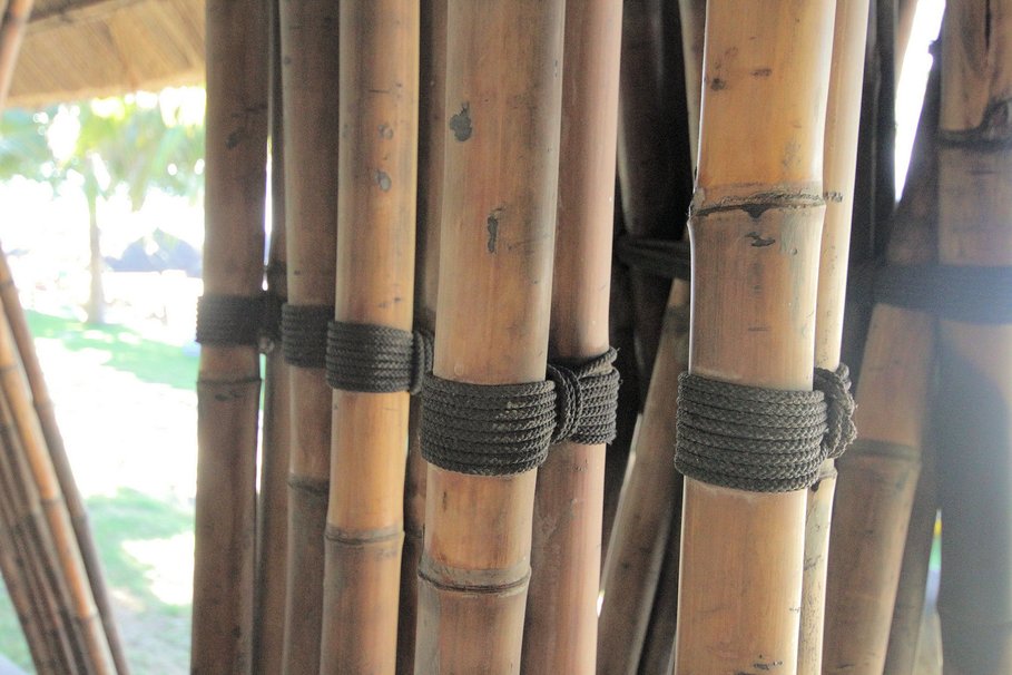 fabriquer deco en bambou