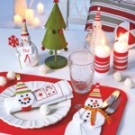 fabriquer deco table pour noel