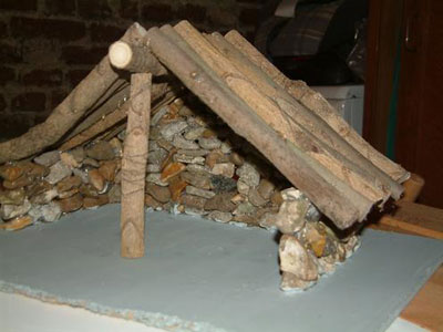fabriquer un decor de creche de noel