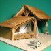 fabriquer un decor de creche de noel