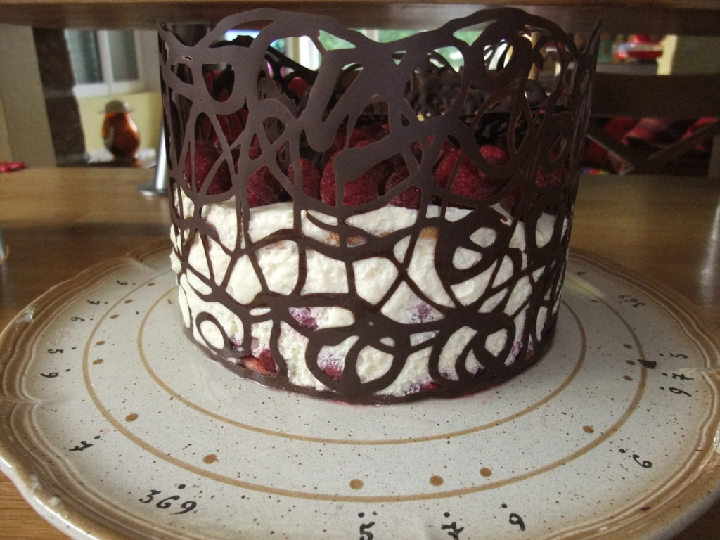 faire decoration gateau chocolat