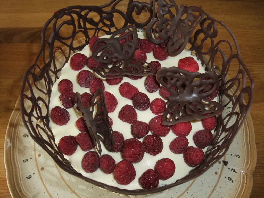 faire decoration gateau chocolat