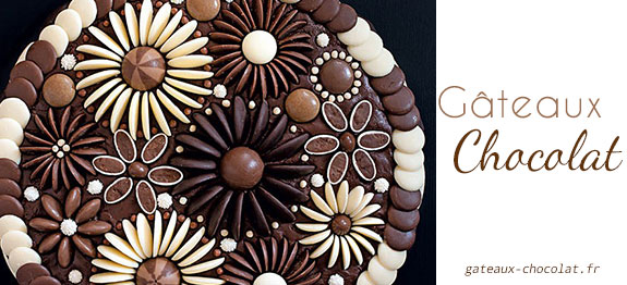 faire decoration gateau chocolat