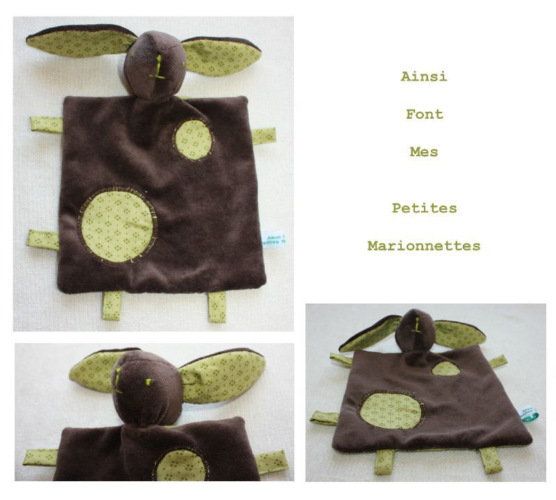 faire des doudou pour bebe