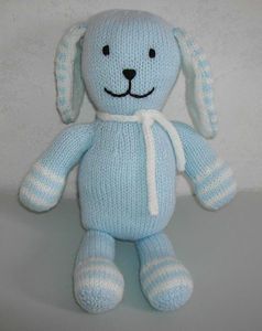 faire un doudou lapin en tricot