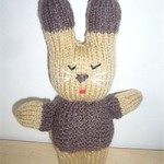 faire un doudou lapin en tricot