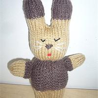 faire un doudou lapin en tricot