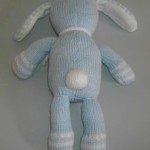 faire un doudou lapin en tricot