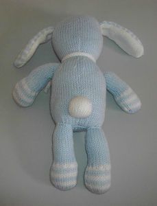 faire un doudou lapin en tricot