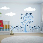 idee deco chambre bebe stickers