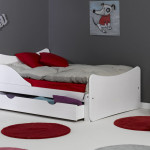 lit junior avec tiroir matelas