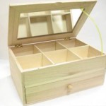 boite a bijoux en bois brut