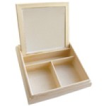 boite a bijoux en bois brut