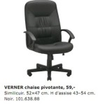 chaises de bureaux ikea