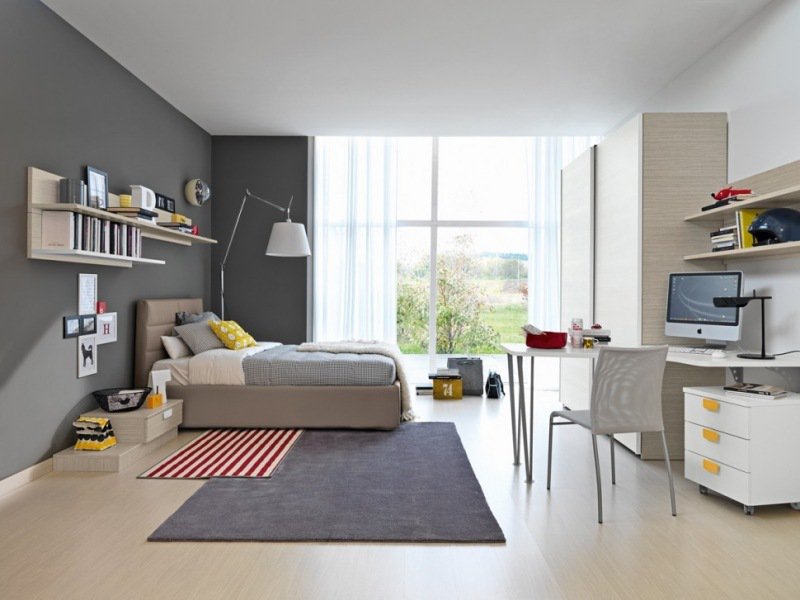 deco chambre ado fille taupe