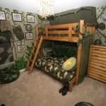 deco chambre ado militaire