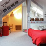 deco chambre ado sous combles
