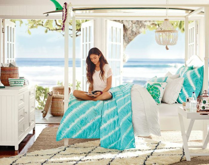 deco chambre ado theme mer