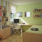deco chambre ado vert