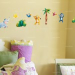 deco chambre bebe animaux de la jungle