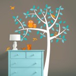 deco chambre bebe arbre
