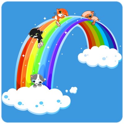 deco chambre bebe arc en ciel