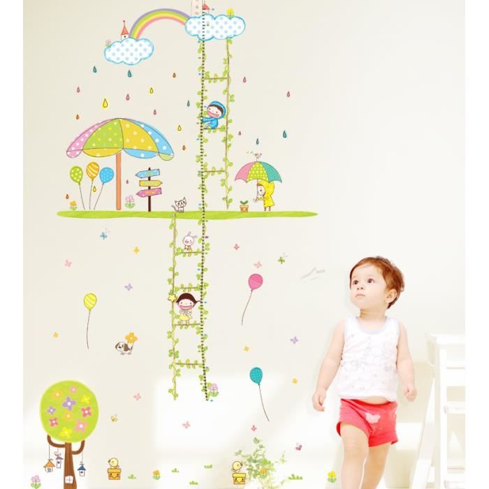 deco chambre bebe arc en ciel