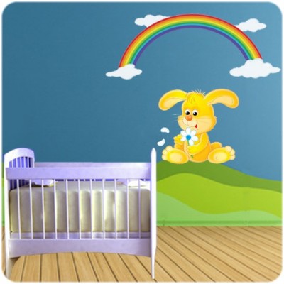 deco chambre bebe arc en ciel