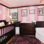deco chambre bebe rose et marron