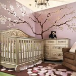 deco chambre bebe rose et marron