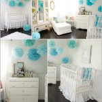 deco chambre fille murs blancs