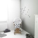 deco chambre fille murs blancs