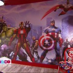 deco chambre garcon avengers