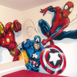 deco chambre garcon avengers