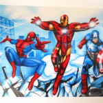 deco chambre garcon avengers