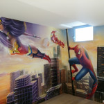 deco chambre garcon avengers