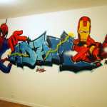 deco chambre iron man