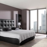 deco chambre lit noir