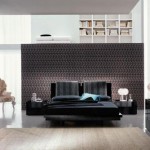 deco chambre lit noir