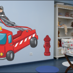 deco de chambre pompier