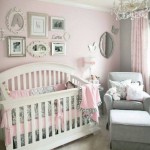 decoration chambre bebe gris rose