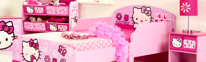decoration chambre bebe hello kitty