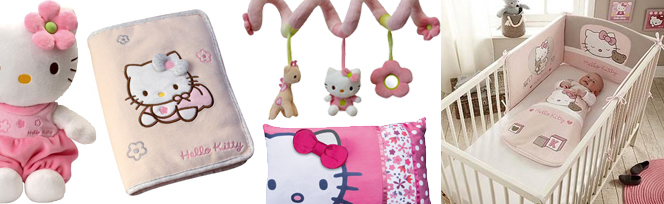 decoration chambre bebe hello kitty