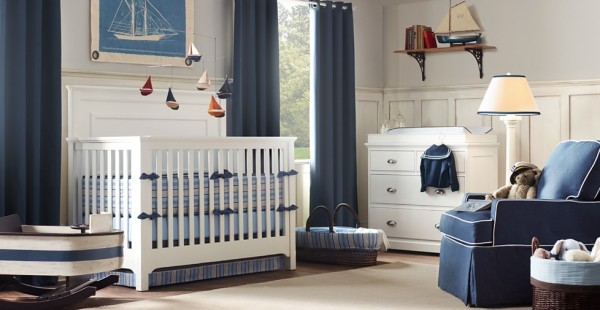 decoration chambre bebe marin
