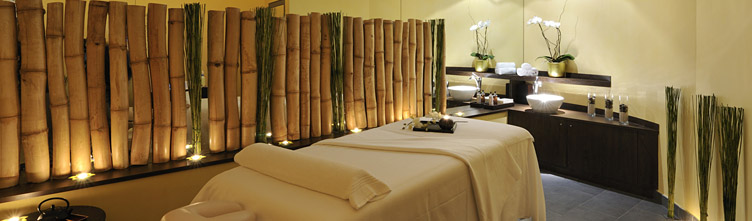 decoration chambre de massage