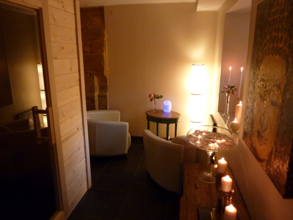 decoration chambre de massage