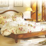 decoration chambre en merisier