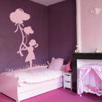 decoration chambre fille stickers