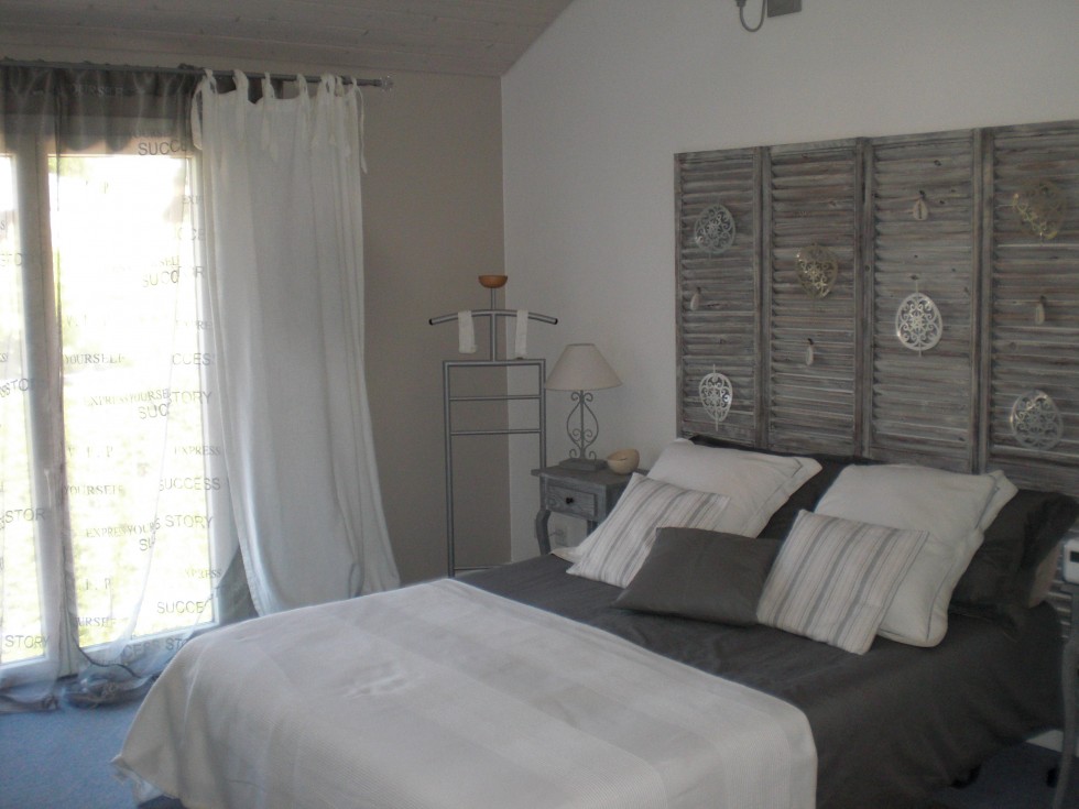 decoration chambre gris blanc
